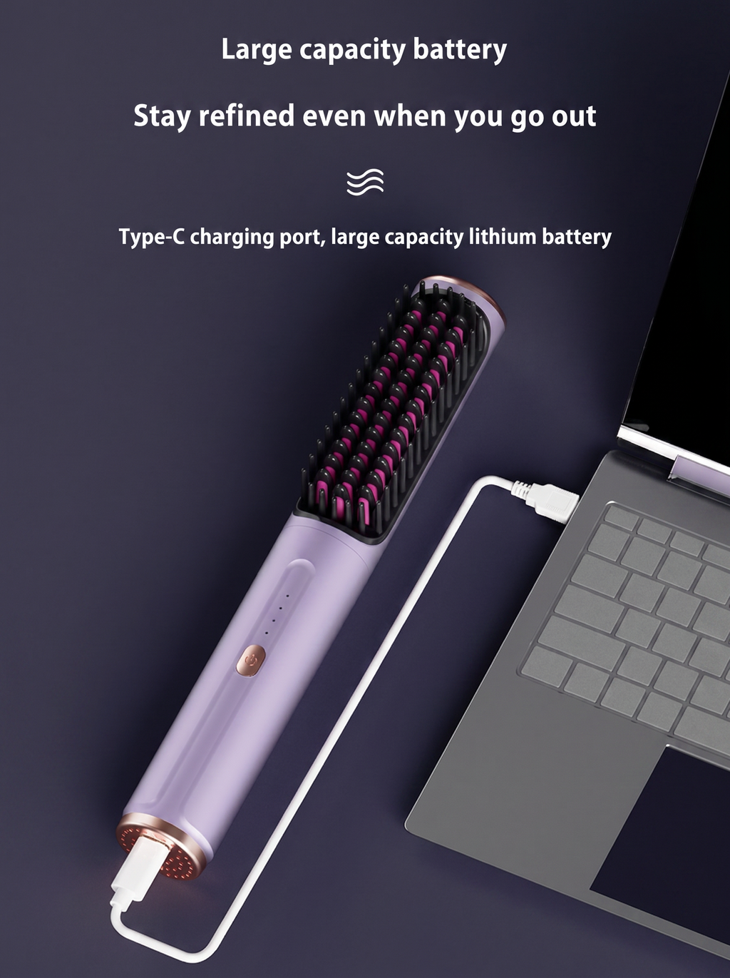Portable 2-in-1 Hair Styler - No Damage, No Frizz