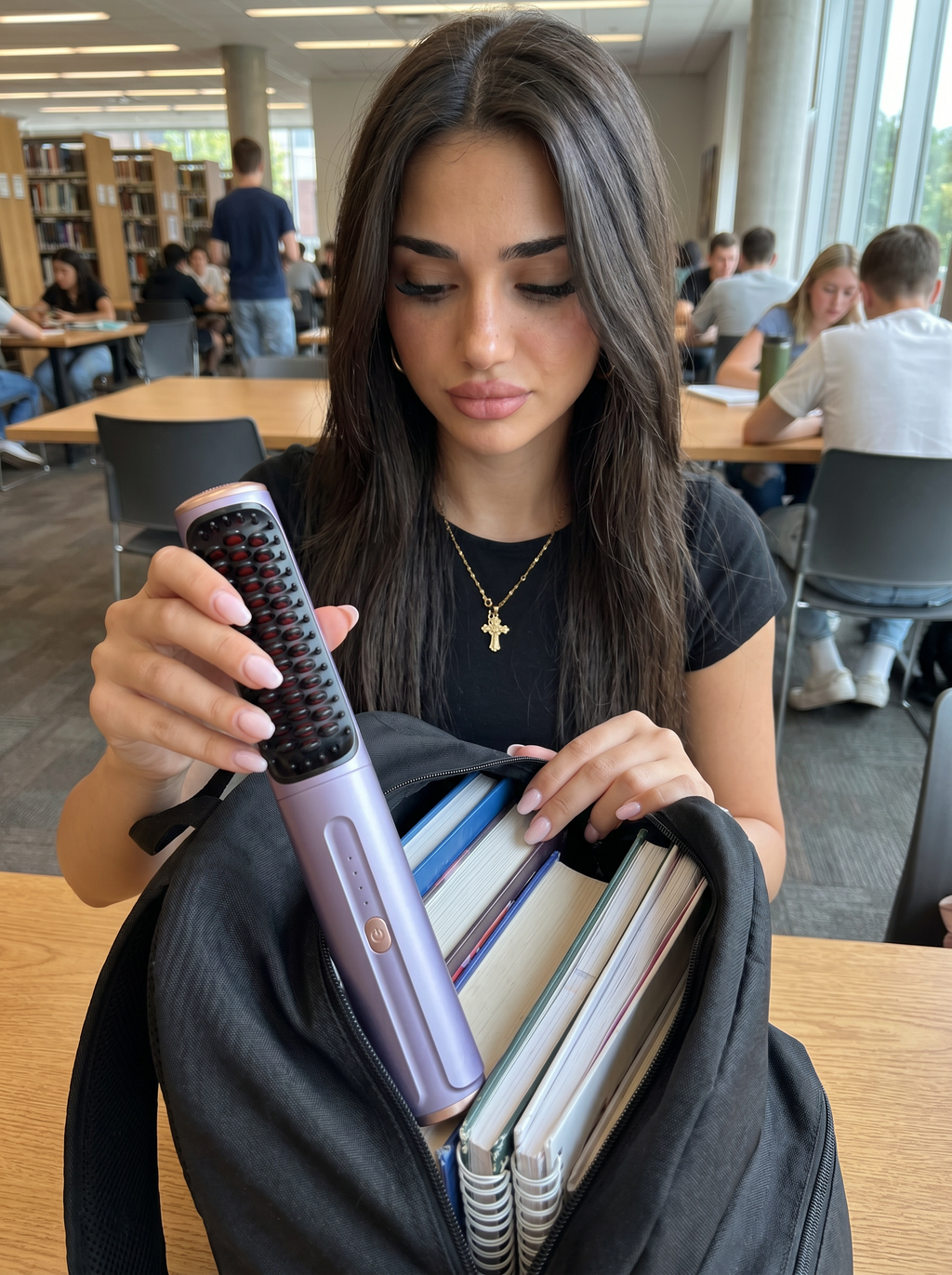 Portable 2-in-1 Hair Styler - No Damage, No Frizz