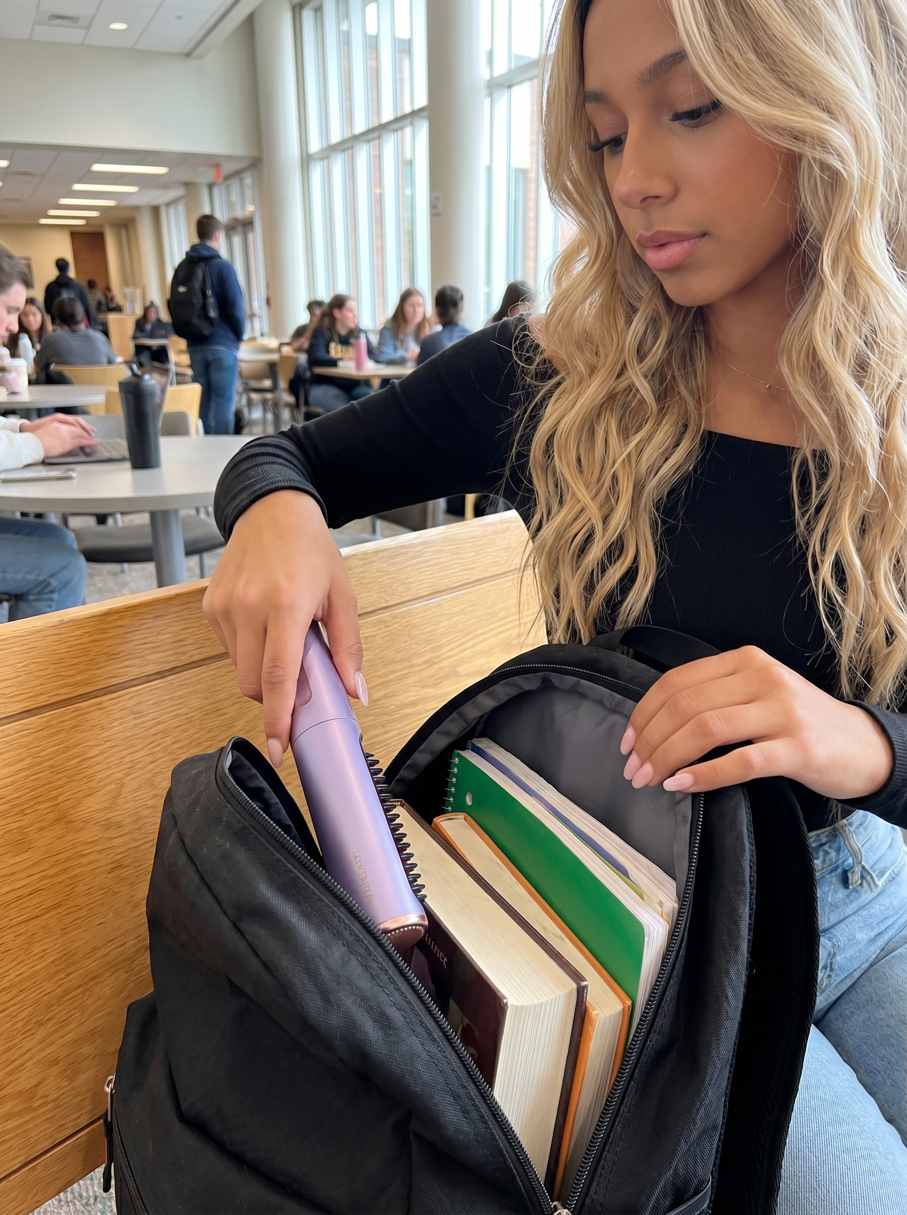 Portable 2-in-1 Hair Styler - No Damage, No Frizz
