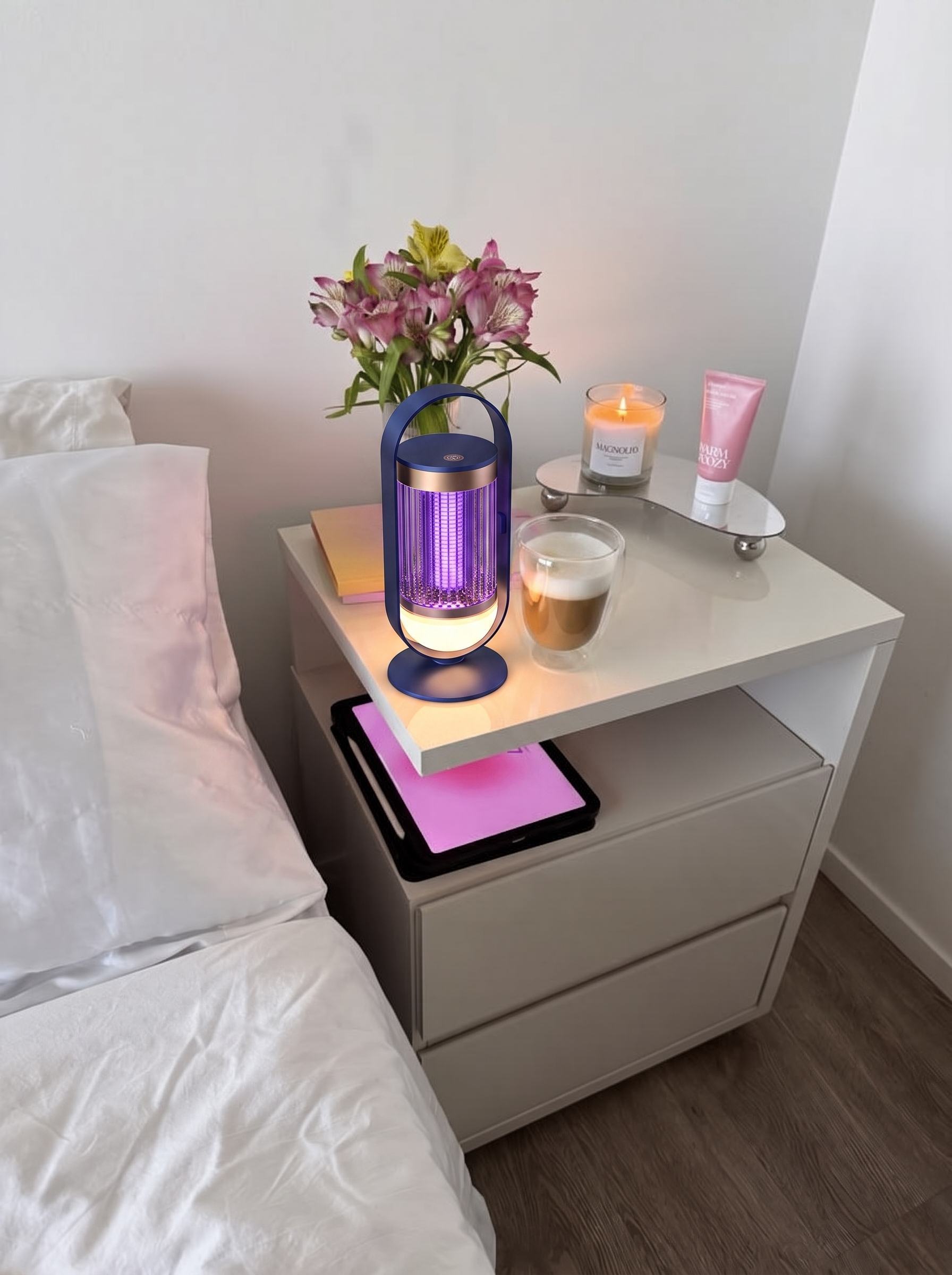 Waterproof Mosquito Repellent Lamp with LED Night Light